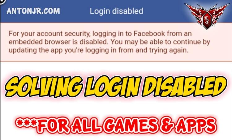 android - Facebook login was disabled and now it throws errors