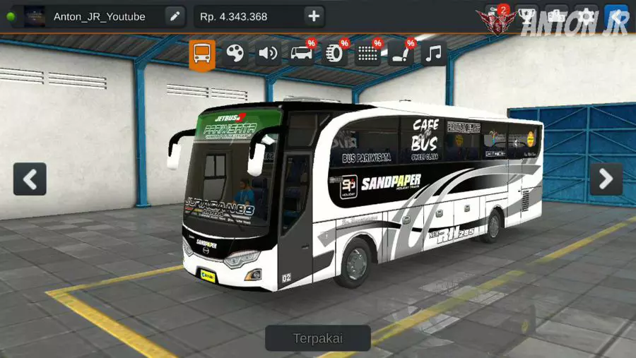 Sandpaper Cafe Bus